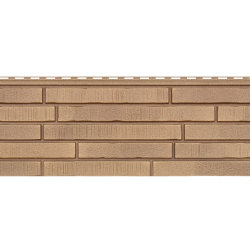 ФАСАДНАЯ ПАНЕЛЬ РИГЕЛЬНЫЙ КИРПИЧ КВАРЦ 1940х290мм СТОУН-ХАУС S-LOCK Ю-ПЛАСТ