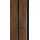 СТЕНОВАЯ РЕЕЧНАЯ ПАНЕЛЬ ОРЕХ ТЕМНЫЙ 2950х122мм 3D-PROF XXL (COMFORT)