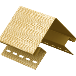 НАРУЖНЫЙ УГОЛ ДУБ ЗОЛОТОЙ 3,05м ТИМБЕР-БЛОК Ю-ПЛАСТ