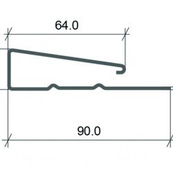 НАЛИЧНИК БЕЛЫЙ 3,05м ДЛЯ САЙДИНГА Ю-ПЛАСТ