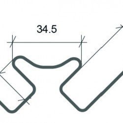ВНУТРЕННИЙ УГОЛ КЕДР СВЕТЛЫЙ 3,05м ТИМБЕР-БЛОК Ю-ПЛАСТ