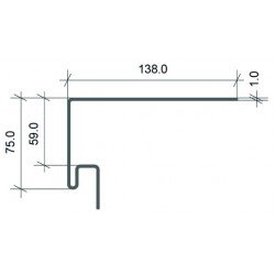 ОКОЛООКОННАЯ ПЛАНКА ДУБ ЗОЛОТОЙ 3,05м ТИМБЕР-БЛОК Ю-ПЛАСТ