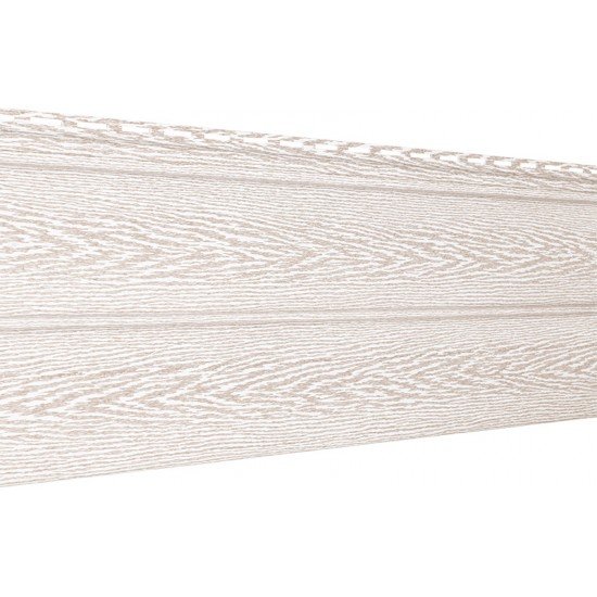 САЙДИНГ БЛОК-ХАУС ЯСЕНЬ БЕЛЕНЫЙ 3050х230мм ТИМБЕР-БЛОК Ю-ПЛАСТ