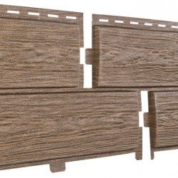 ФАСАДНАЯ ПАНЕЛЬ ХОКЛА ЛИСТВЕННИЦА МЕДОВАЯ 2000х250мм Ю-ПЛАСТ