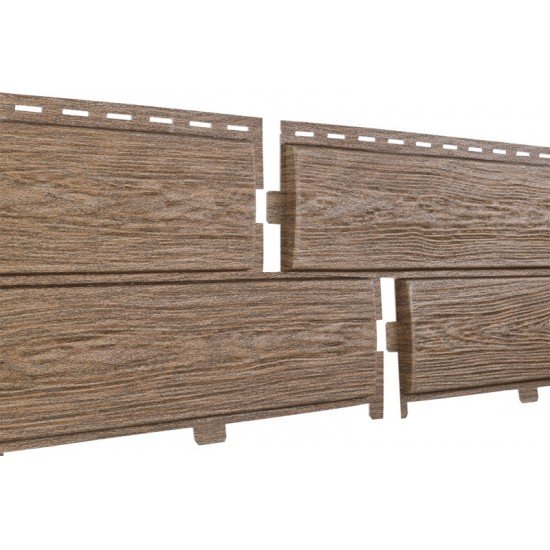 ФАСАДНАЯ ПАНЕЛЬ ХОКЛА ЛИСТВЕННИЦА МЕДОВАЯ 2000х250мм Ю-ПЛАСТ