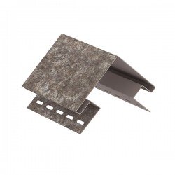 НАРУЖНЫЙ УГОЛ КВАРЦИТ КОРИЧНЕВЫЙ 3,05м ДЛЯ ФАСАДНЫХ ПАНЕЛЕЙ СТОУН-ХАУС Ю-ПЛАСТ