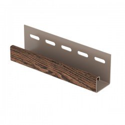 J-ПЛАНКА ХОКЛА ВИНТАЖ КОРИЦА 3,05м ДЛЯ ФАСАДНЫХ ПАНЕЛЕЙ Ю-ПЛАСТ