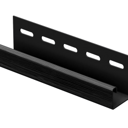 J-ПЛАНКА ЧЕРНАЯ 3,05м ДЛЯ СОФФИТА Ю-ПЛАСТ