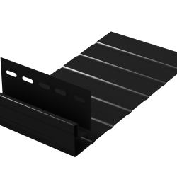 J-ФАСКА ЧЕРНАЯ 3,05м ДЛЯ СОФФИТА Ю-ПЛАСТ