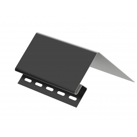 ОКОЛООКОННАЯ ПЛАНКА 138мм ГРАФИТОВАЯ 3,05м ДЛЯ САЙДИНГА Ю-ПЛАСТ