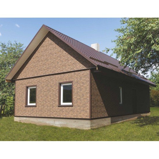 ФАСАДНАЯ ПАНЕЛЬ КЛИНКЕР БАЛТИК МАГМА 1950х292мм СТОУН-ХАУС S-LOCK Ю-ПЛАСТ