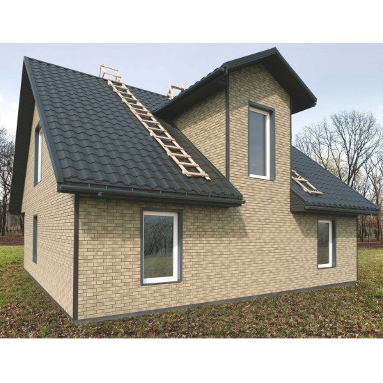 ФАСАДНАЯ ПАНЕЛЬ КЛИНКЕР БАЛТИК ПУСТЫНЯ 1950х292мм СТОУН-ХАУС S-LOCK Ю-ПЛАСТ