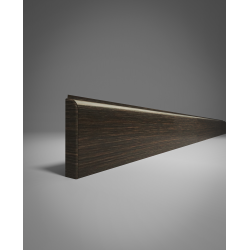 ПЛИНТУС НАПОЛЬНЫЙ ИЗ ВСПЕНЕННОГО ПВХ ВЕНГЕ 226 2200х80мм COMFORT