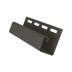 J Профиль графитовый для сайдинга GrandLine 3.0м