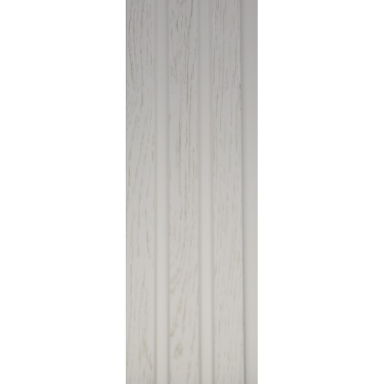 СТЕНОВАЯ РЕЕЧНАЯ ПАНЕЛЬ ДУБ АЙСБЕРГ 2950х120мм 3D-PROF M (COMFORT)