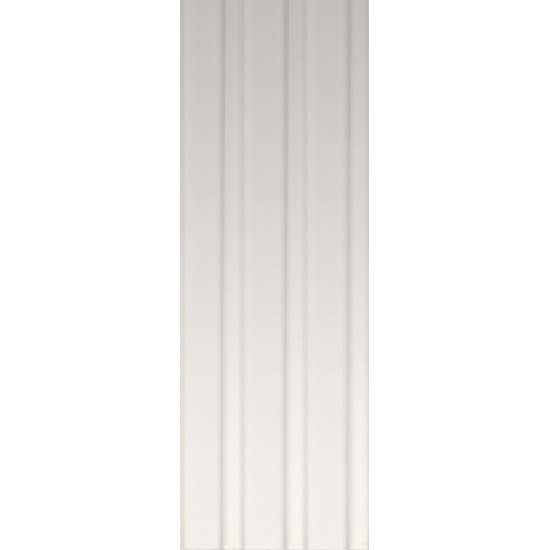 СТЕНОВАЯ РЕЕЧНАЯ ПАНЕЛЬ БЕЛАЯ 2950х120мм 3D-PROF M (COMFORT)