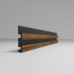 СТЕНОВАЯ РЕЕЧНАЯ ПАНЕЛЬ ДУБ ЕВРОПЕЙСКИЙ 2950х122мм 3D-PROF XL (COMFORT)