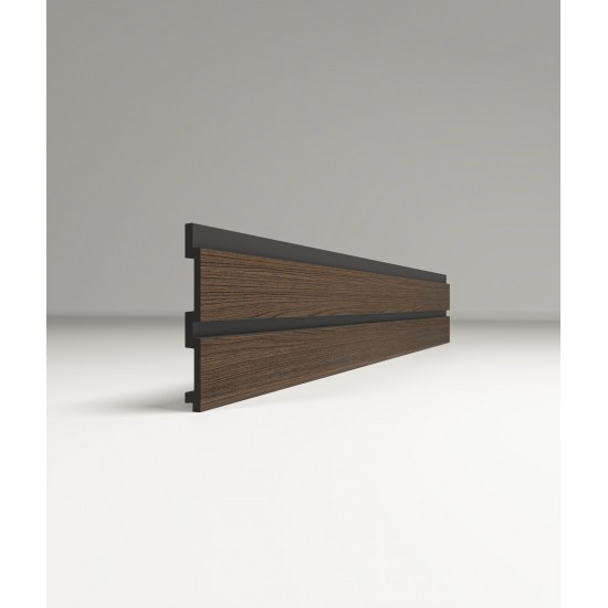 СТЕНОВАЯ РЕЕЧНАЯ ПАНЕЛЬ КАШТАН 2950х122мм 3D-PROF XXL (COMFORT)