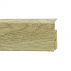 ПЛИНТУС НАПОЛЬНЫЙ ПЛАСТИКОВЫЙ ДУБ СУПРЕМА 302 2200х80мм WINART