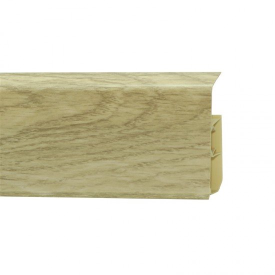 ПЛИНТУС НАПОЛЬНЫЙ ПЛАСТИКОВЫЙ ДУБ СУПРЕМА 302 2200х80мм WINART