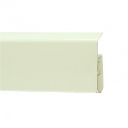 ПЛИНТУС НАПОЛЬНЫЙ ПЛАСТИКОВЫЙ АЙВОРИ 320 2200х80мм WINART