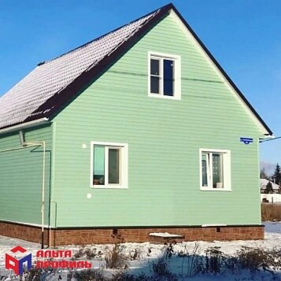 САЙДИНГ КОРАБЕЛЬНЫЙ БРУС ФИСТАШКОВЫЙ 3660х230мм КАНАДА ПЛЮС ПРЕСТИЖ АЛЬТА-ПРОФИЛЬ