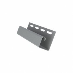 J Профиль СЕРЫЙ для сайдинга GrandLine 3,0м