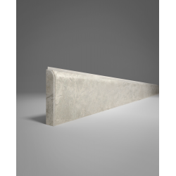 ПЛИНТУС НАПОЛЬНЫЙ ИЗ ВСПЕНЕННОГО ПВХ ЛОФТ СВЕТЛО-СЕРЫЙ 438 2200х80мм COMFORT