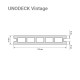ТЕРРАСНАЯ ДОСКА ДПК UNODECK VINTAGE СЕРАЯ 3,0х0,15м (RUSDECKING)