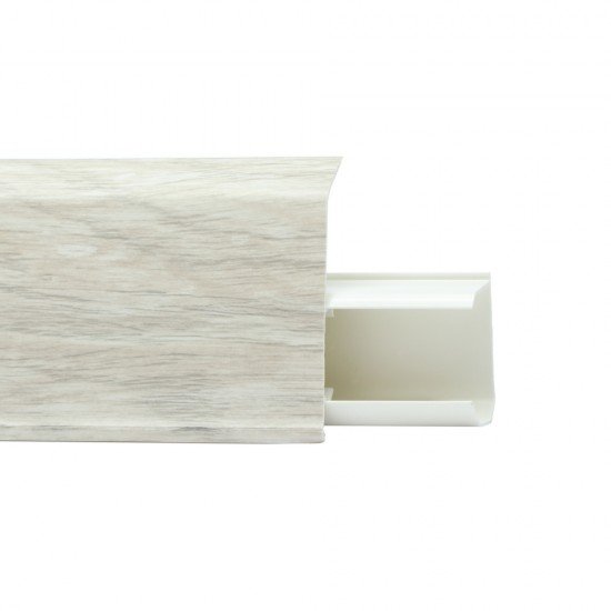 ПЛИНТУС НАПОЛЬНЫЙ ПЛАСТИКОВЫЙ ХЕДСОН 561 2200х55мм WINART