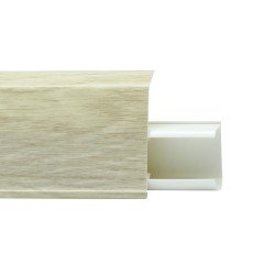 ПЛИНТУС НАПОЛЬНЫЙ ПЛАСТИКОВЫЙ ДУБ МОНГОЛЬСКИЙ 563 2200х55мм WINART