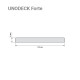 ЗАБОРНАЯ ДОСКА ДПК UNODECK PATIO СЕРАЯ 4,0х0,14м (RUSDECKING)
