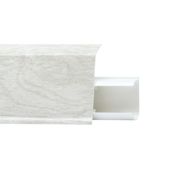 ПЛИНТУС НАПОЛЬНЫЙ ПЛАСТИКОВЫЙ ГРИТОР 575 2200х55мм WINART