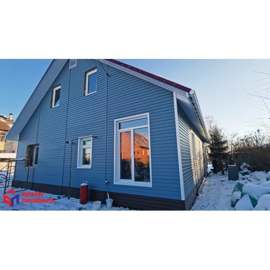 СОФФИТ БЕЛЫЙ 3000х230мм АЛЬТА-ПРОФИЛЬ