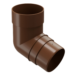 КОЛЕНО ТРУБЫ 72гр ПВХ D85 (DÖCKE PREMIUM)