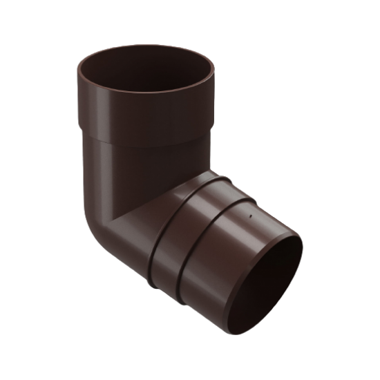 КОЛЕНО ТРУБЫ 72гр ПВХ D85 (DÖCKE PREMIUM)