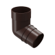 КОЛЕНО ТРУБЫ 72гр ПВХ D85 (DÖCKE PREMIUM)