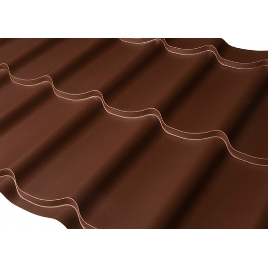 Металлочерепица МОНТЕРРЕЙ Матовая 0,5мм МК-Трейд