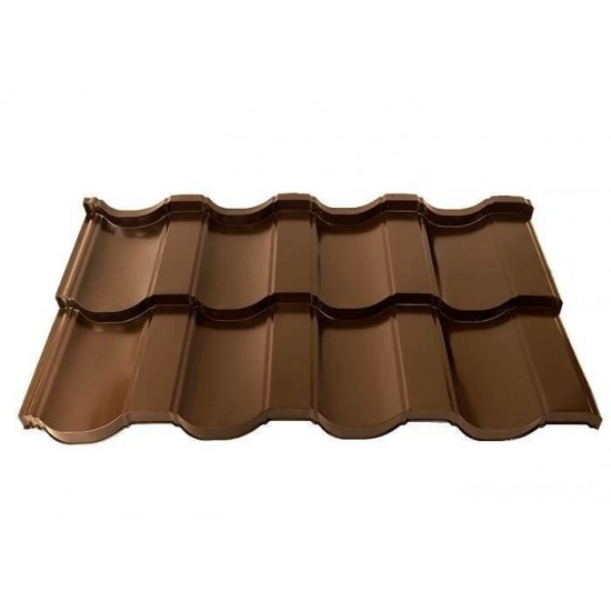 Металлочерепица NORDO Глянцевая 0,45мм МК-Трейд