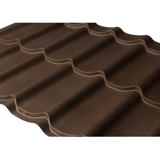 Металлочерепица МОНТЕРРЕЙ Матовая 0,5мм МК-Трейд