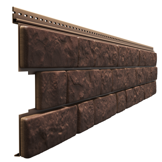 ФАСАДНАЯ ПАНЕЛЬ BERGART КЕДРОВЫЙ ОРЕХ LUX 1809х285мм DOCKE