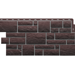 ФАСАДНАЯ ПАНЕЛЬ BURG ЗЕМЛЯНОЙ PREMIUM 1072х472мм DOCKE