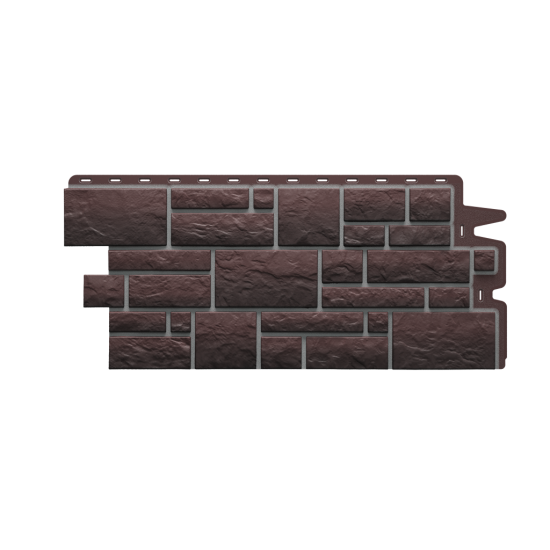 ФАСАДНАЯ ПАНЕЛЬ BURG ЗЕМЛЯНОЙ PREMIUM 1072х472мм DOCKE