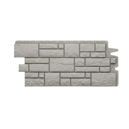 ФАСАДНАЯ ПАНЕЛЬ BURG СЕРЕБРИСТЫЙ PREMIUM 1072х472мм DOCKE