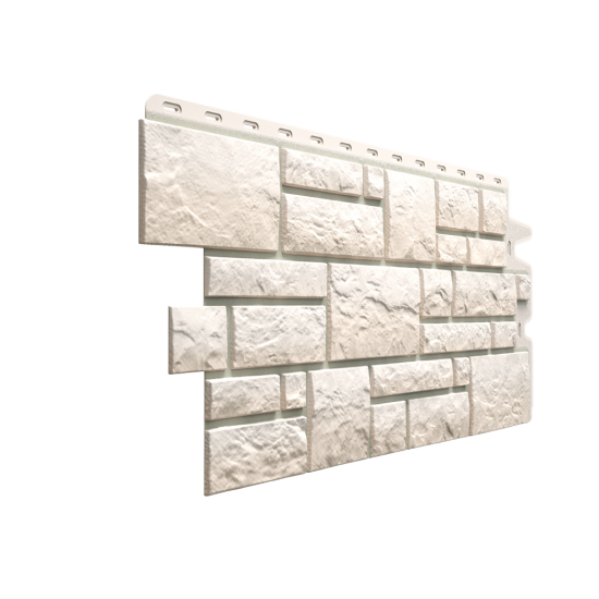 ФАСАДНАЯ ПАНЕЛЬ BURG БЕЛЫЙ PREMIUM 1072х472мм DOCKE