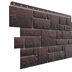 ФАСАДНАЯ ПАНЕЛЬ BURG ЗЕМЛЯНОЙ PREMIUM 1072х472мм DOCKE