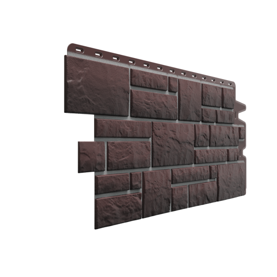 ФАСАДНАЯ ПАНЕЛЬ BURG ЗЕМЛЯНОЙ PREMIUM 1072х472мм DOCKE