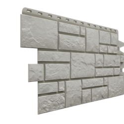 ФАСАДНАЯ ПАНЕЛЬ BURG СЕРЕБРИСТЫЙ PREMIUM 1072х472мм DOCKE