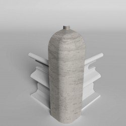 УГОЛ НАРУЖНЫЙ ДУБ АЙСБЕРГ 081 ДЛЯ ПЛИНТУСА COMFORT (флоупак-2шт.)