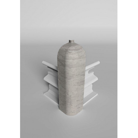 УГОЛ НАРУЖНЫЙ ДУБ АЙСБЕРГ 081 ДЛЯ ПЛИНТУСА COMFORT (флоупак-2шт.)